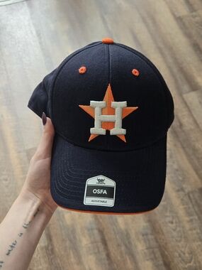Genuine Merchandise Navy and Orange Astros Hat